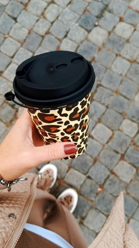 Бумажные стаканы 250 мл «Леопард» (однослойные, 50 шт) — стиль для ваших мероприятий фото 4