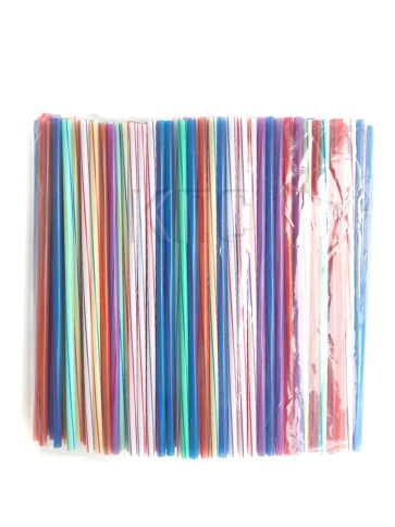 Трубочки прямые 6х240 витая полоса 125 шт./уп. фото 3